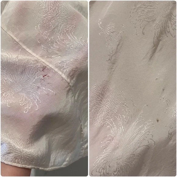 Antique C1900s ‘City of Paris’ San Francisco L’Elegance Silk night slip gown - Picture 11 of 16